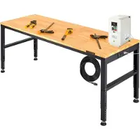 StarTech.com Werkbank Arbeitstisch Werktisch 1549x508x910mm - Max. 900kg Tragfähigkeit - Robuster Werkstatttisch - Ideal für Werkstätten und Heimwerker