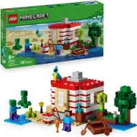 LEGO Minecraft Das Dschungel-TNT-Baumhaus, Bauset, Zimmerdeko, Inspiriert vom Videospiel, 8+ Jahre