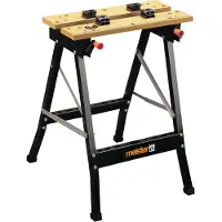 Meister Werk- und Spanntisch 150 kg Tragkraft Werkbank mit Spannbacken