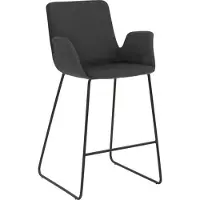 Mayer Barstuhl Sitzmöbel 1222 53 x 49 x 95 cm Stahl schwarz/graphit 1222_K3_30480