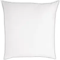 TRAUMSCHLAF Uni Kissenbezug White Collection Pico-Pico 70x90 cm dark-grey