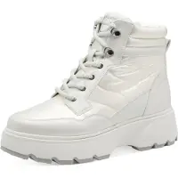 Tamaris Damen Elegante Stiefelette Vegan Primaloft 1-26245-45 Weiß