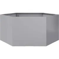 vidaXL Pflanzkübel Sechseckig 104x90x45 Verzinkter Stahl, Gabionen 2024 Neu DesignMöbel