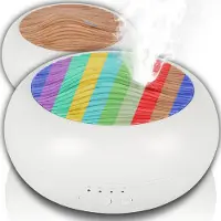 Retoo Luftbefeuchter Diffuser 250ml Aroma Ultraschall Aroma Diffuser für Duftöle Aromatherapie Öle Diffusor für Büro Spa Zuhause Yoga Schlafzimmer