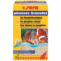 Sera phosvec Granulat 500 g | Effektiv gegen Algenbildung | Bis zu 3 Monate wirk