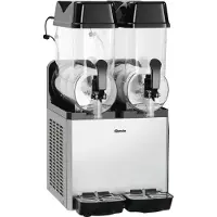 Bartscher Slush Maschine 2120, 2 Behälter à 12 Liter, 400x520x815 mm (BxTxH)