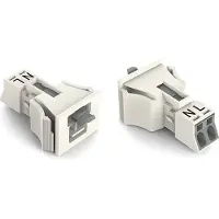 Wago Snap-In-Stecker;2-polig;Kod. A;weiß 890-732