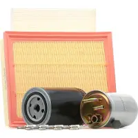 RIDEX Inspektionspaket Filterset für VW GOLF III (1H1) Golf IV Cabrio (1E) Golf III Cabrio (1E7) GOLF III Variant (1H5) Vento (1H2)