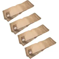 VHBW 20x Staubbeutel Ersatz für Metabo 6.31349, 631349000 für Staubsauger - 35,5cm x 24,8cm braun