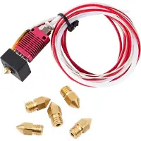 MMOBIEL MK8 Extruder-Hotend-Set - 24V - für 3D-Drucker, Schlauch für 1,75 PTFE Filament