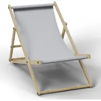 HAGO Liegestuhl Beige Liege Stuhl Strand Strandliege Sonnenliege Gartenliege Klappstuhl Lounge Chill 4 Stück