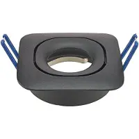 Sigor Einbaustrahler Eckig 82mm schwarz Downlight schwenkbar