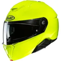 HJC i91 Fluorescent Gelb Klapphelm Größe XL