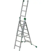 Facal Mehrzweckleiter SUPERPRIMA S600 3-teilig 5+6+6 Sprossen