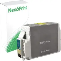 NexoPrint Druckerpatrone kompatibel zu Epson C13T760140 T7601 schwarz SureColor SC-P 600