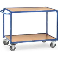Fetra 2940, Stahl, Regalwagen, Blau, 300 kg, 4 Rad/Räder, 12,5 cm