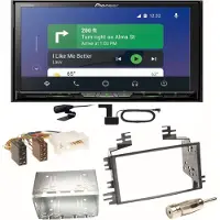 Pioneer AVH-Z9200DAB Android Auto Carplay Einbauset für Kia Sportage JE Rio JB