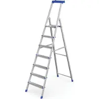 Werner Stufenstehleiter Pro Smart 7 Stufen