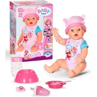 Zapf Emma 43cm, Babypuppe mit 10 Funktionen und Accessoires, ab 3 Jahren