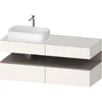 Duravit QA4765043840000 QTG KWTU WH Ek. 1400x550x600 Wß Smt H