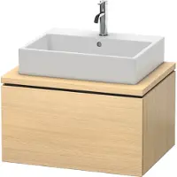 Duravit Konsolenunterschrank L-CUBE 400 x 720 x 547 mm mediterrane eiche