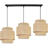 Light11 HOME Hängelampe, Deckenleuchter, Lampenschirm, Boho Juta