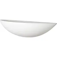 LINDBY Wandfluter Guilia , dimmbar, weiß / opal, für Flurbereich, Gips / Ton, Modern, Wandleuchte, Wandlampe Innen