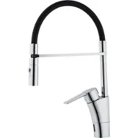 Mora Armatur Mora CERA duo miniprofi Hybridarmatur m. Hygienespülung Batteriebetrieb Chrom