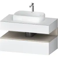 Duravit Waschtischunterschrank Qatego 100x55x60cm, T m/we m, Pl, Nischenb