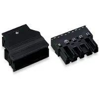 Wago 770-115 STECKERTEIL 5P. SCHWARZ
