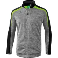 Erima Liga 2.0 Trainingsjacke XXXL grau melange/schwarz/green gecko