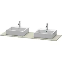 Duravit Konsole XSquare 160x55cm, T m, m 2 Auss, Beck. beids.