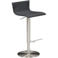 Mayer Barstuhl Sitzmöbel 1225 39,5 x 43 x 72 cm Stahl chrom matt/anthrazit