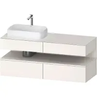 Duravit QA4765084840010 QTG KWTU WH Ek. 1400x550x600 Wß Smt H