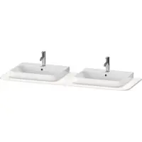 Duravit HP032HB2222 Konsole HappyD.2Plus, 2 Ausschnitte