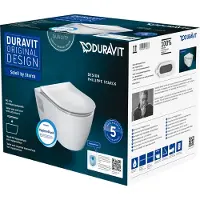 Duravit 45860920A1 WWC-Set HyFl. 54cm Soleil by Starck