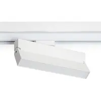 LEDKIA 1-Phasenstromschiene Linear LED-Strahler 24W Dimmbar CCT Wählbar Elegant Weiß 3000K - 4000K - 5000K Wählbar