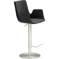 Mayer Barstuhl Sitzmöbel 1220 52 x 47 x 88 cm Stahl chrom matt/graohit