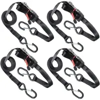Masterlock 4 Zurrgurte mit Ratsche 4,25 m