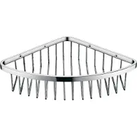 Kwc AR Eckkorb, Edelstahl, 205x50x205 mm, AP, hgl