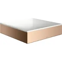 Hansgrohe AXOR Suite Aufsatzwaschtisch 400/400 ohne Hahnloch und Überlauf, Polished Red Gold