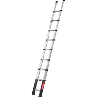 Iller-Leiter Iller Teleskopleiter Telesteps PRIME LINE eloxiert mit Dreikant Holmprofil 13 Stufen