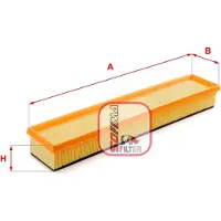 Sofima Luftfilter S 3606 A für JAGUAR X-Type Limousine (X400) Filtereinsatz