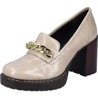 Rieker Hochfrontpumps Y4150-60 Damen 31363234393838 Beige 42 EU