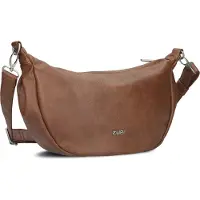 Zwei Beuteltasche Mademoiselle Halfmoon Bag M70 Braun onesize