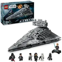 LEGO Star Wars Imperialer Sternzerstörer, Sternenschiff, Bauspielzeug, Spielset mit Darth Vader und Cal Kestis, Geburtstagsgeschenk für Jungen, Mädchen und Fans 75394