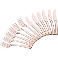 Berlinger Haus Besteckset 12 Teile Rosgold