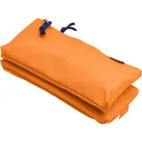 Oxford Doppel-Schlamper-Etui Polyester orange
