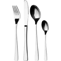 Gräwe Tafelbesteck 24-teilig Serie Würzburg aus 18/10 Edelstahl