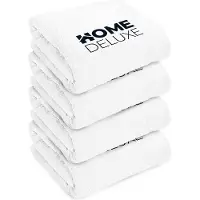 HOME DELUXE - Handtuch 4er Set - 40 x 70 cm, 100% Baumwolle I Badetuch Saunatuch Strandtuch Handtuchset